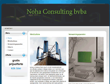 Tablet Screenshot of noha-consulting.com